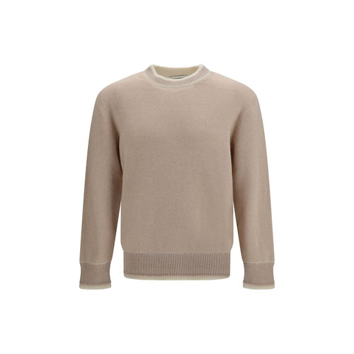 Laneus Beige Wool Sweatshirt