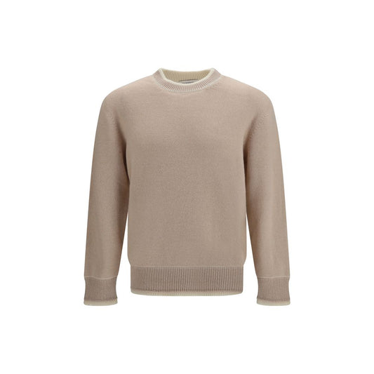 Laneus Beige Wool Sweatshirt