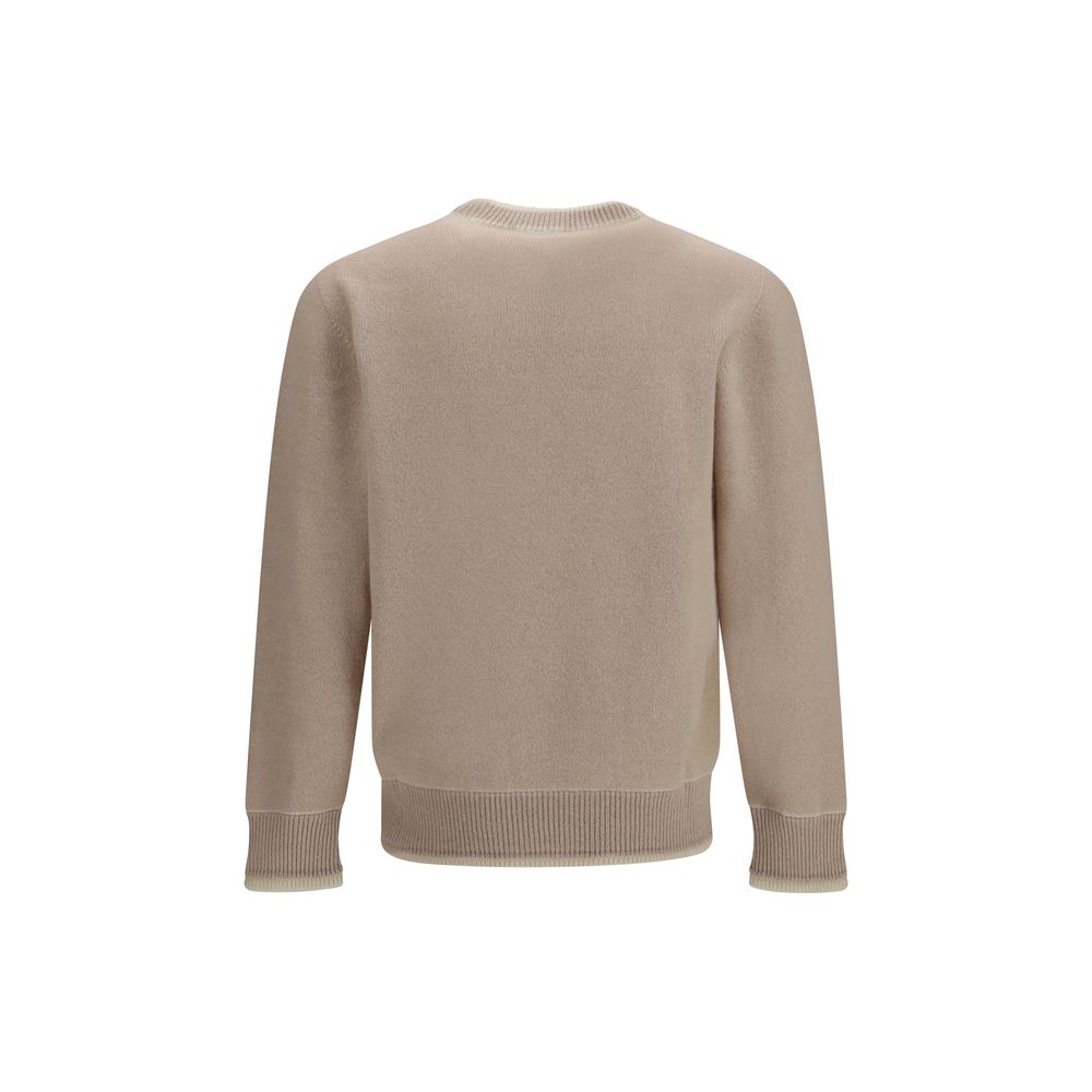 Laneus Beige Wool Sweatshirt