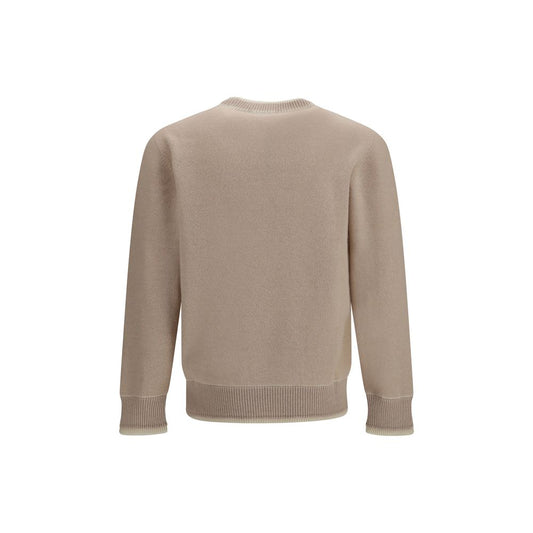 Laneus Beige Wool Sweatshirt