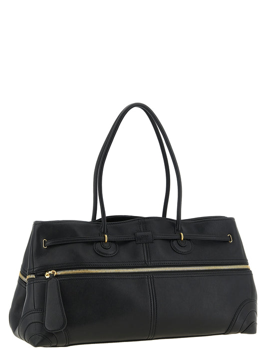 Chloé Black Lamb Leather Shoulder Bag