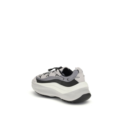 Moon Boot Gray Polyester Athletic Sneakers