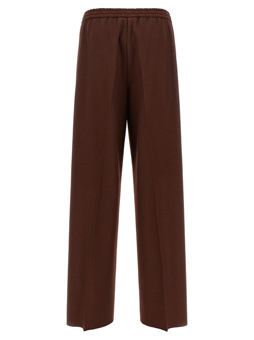 Max Mara Brown Wool Casual Pants