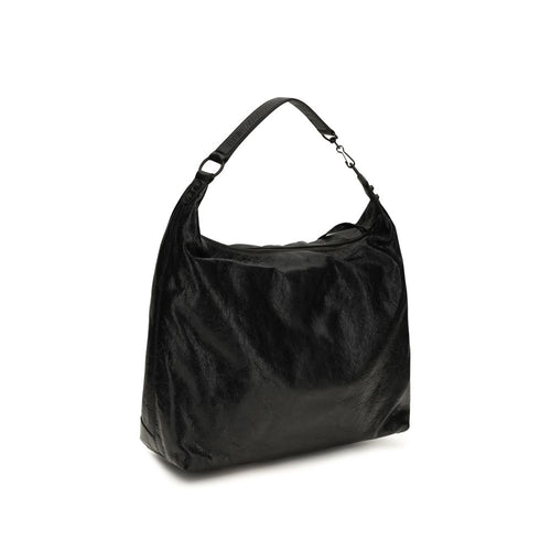 Balenciaga Black Lamb Ovis Aries Shoulder Bag