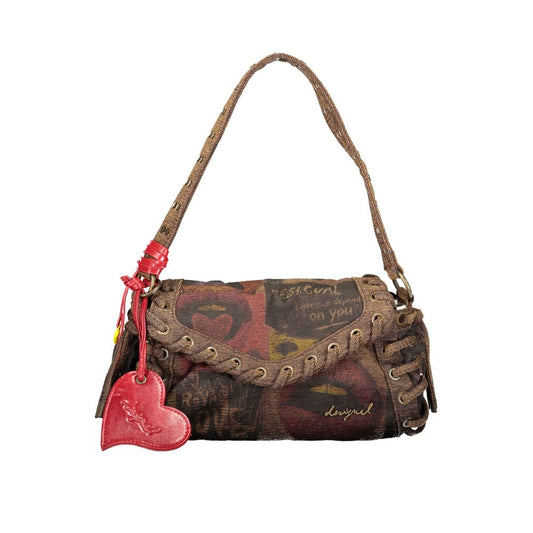 Desigual Brown Cotton Women's Bag