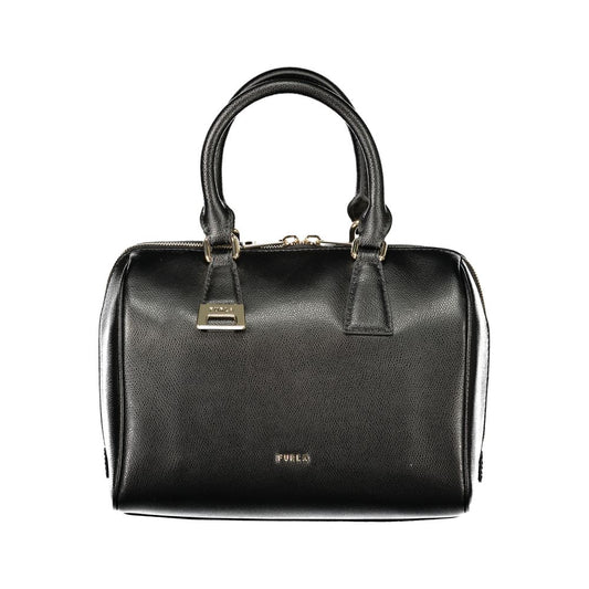 Furla Black Leather Women Bag