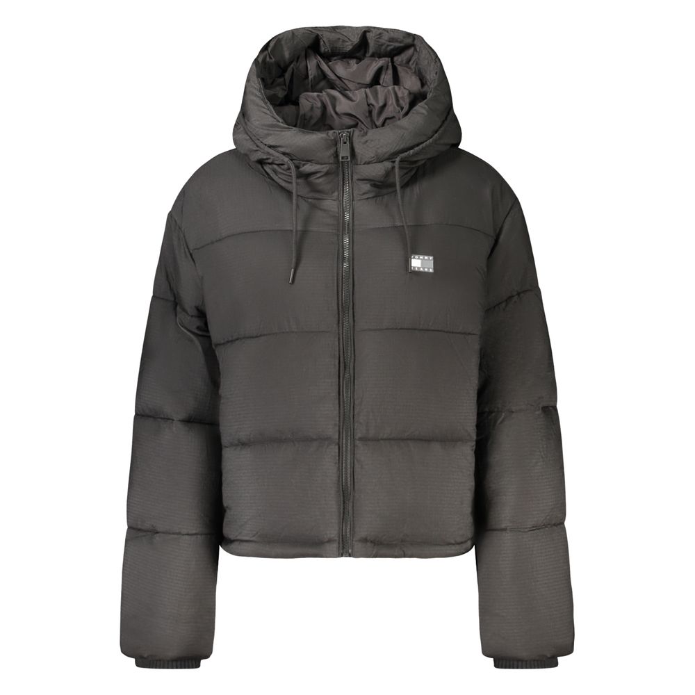 Tommy Hilfiger Black Polyester Shell Jacket