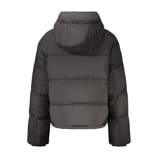 Tommy Hilfiger Black Polyester Shell Jacket