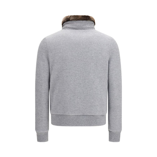 MooRER Gray Goose Down Full-Length Jacket