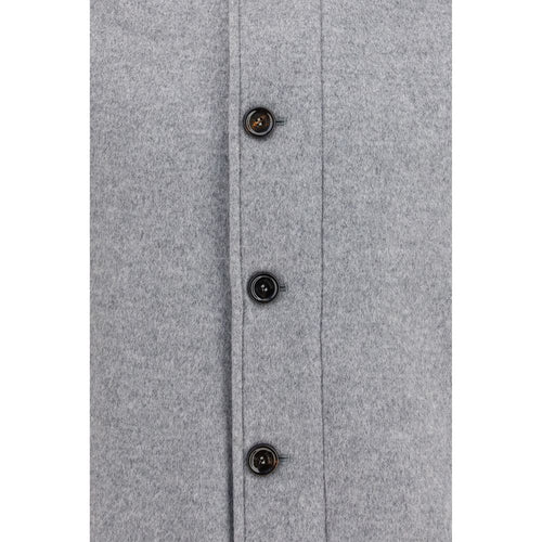 MooRER Gray Goose Down Full-Length Jacket
