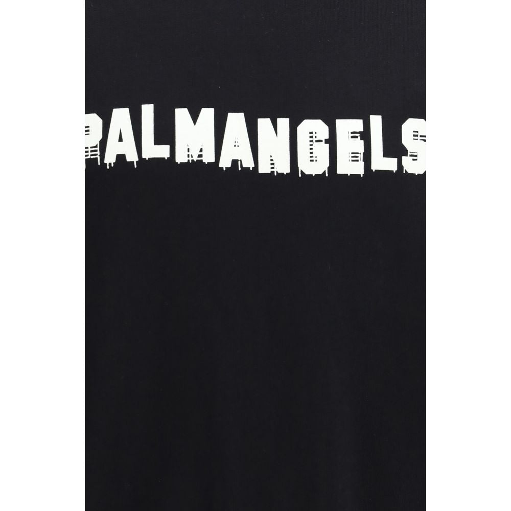 Palm Angels Black Cotton Sweatshirt