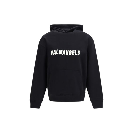 Palm Angels Black Cotton Sweatshirt