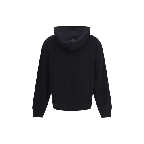 Palm Angels Black Cotton Sweatshirt