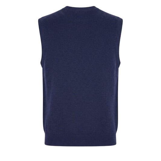 Malo Blue Wool Men's Sweater