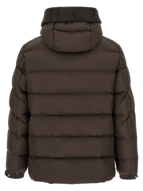 Moncler Brown Polyester Full-Length Jacket