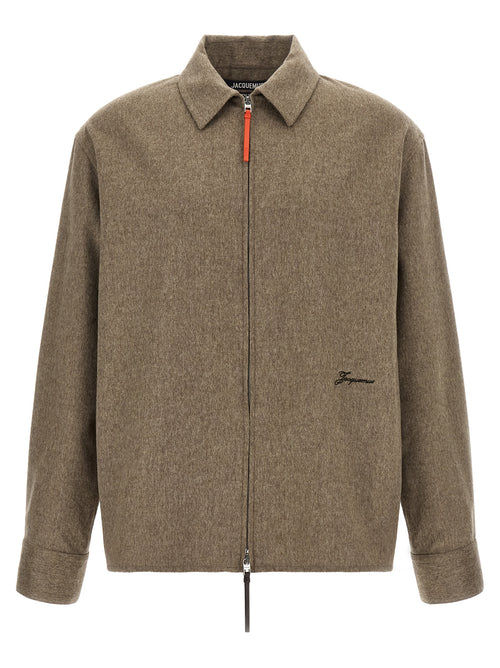 Jacquemus Beige Virgin Wool Blouse