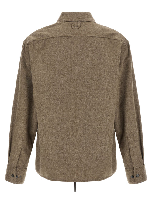 Jacquemus Beige Virgin Wool Blouse