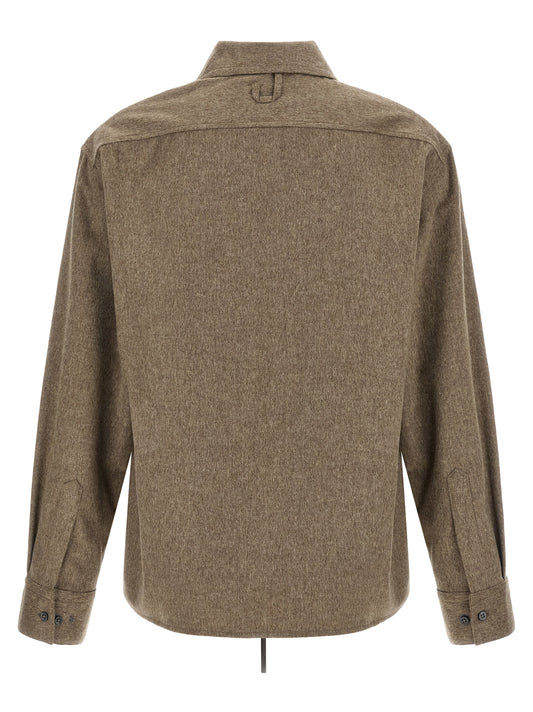 Jacquemus Beige Virgin Wool Blouse