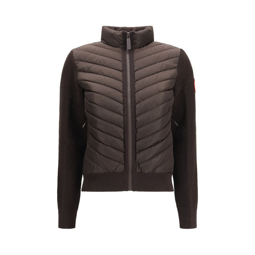 Canada Goose Brown Wool Full-Length Jacket