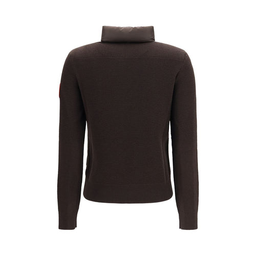 Canada Goose Brown Wool Full-Length Jacket
