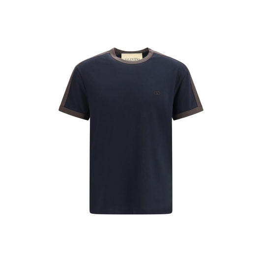 Valentino Garavani Blue Cotton T-Shirt