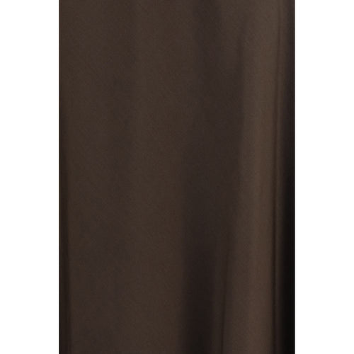Brunello Cucinelli Brown Wool Oves Aries Midi Skirt