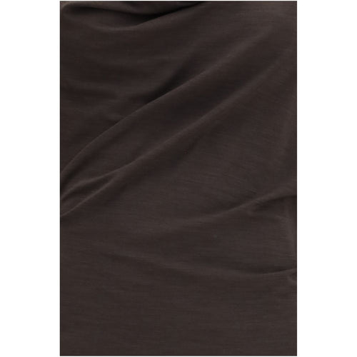 Brunello Cucinelli Brown Wool Oves Aries Casual Dress