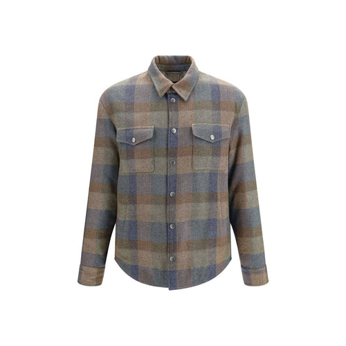 Etro Multicolor Wool Oves Aries Shirt