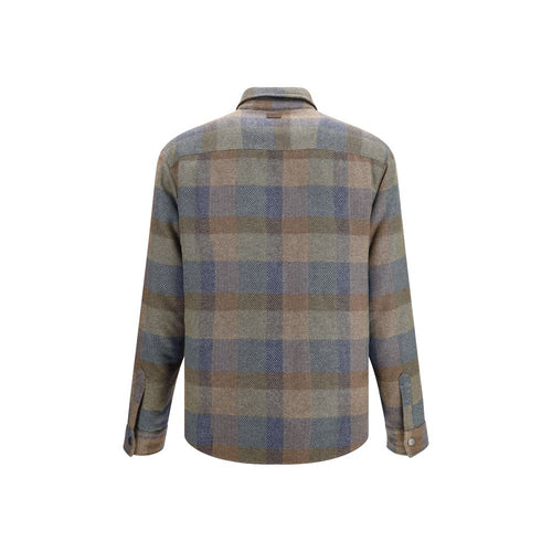Etro Multicolor Wool Oves Aries Shirt