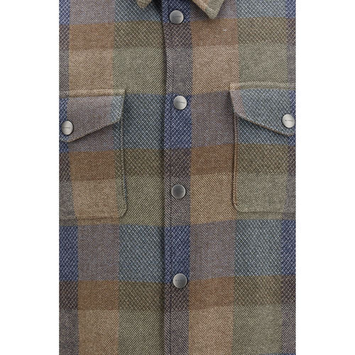 Etro Multicolor Wool Oves Aries Shirt