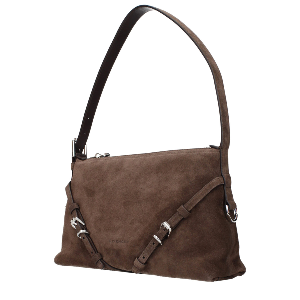 Givenchy Brown Leather Shoulder Bag