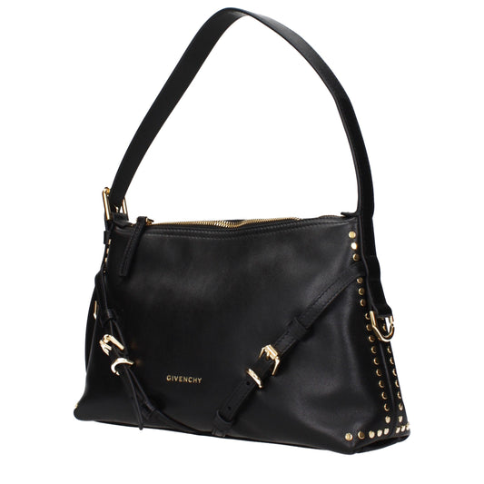Givenchy Black Leather Shoulder Bag