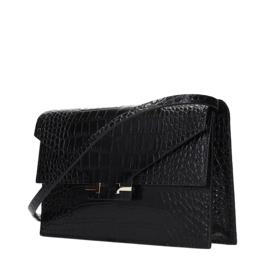 Tom Ford Black Leather Clutch Bag