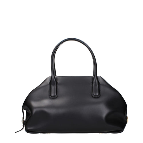 THEMOIRè Black Leather Handbag