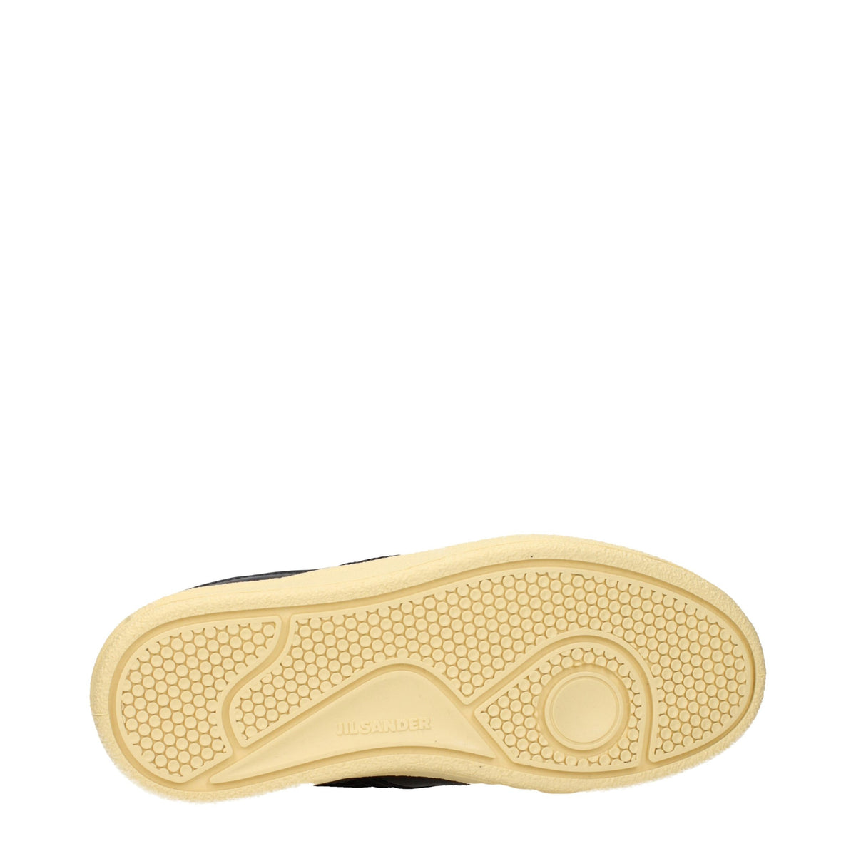 Jil Sander Black Leather Low Top Sneakers