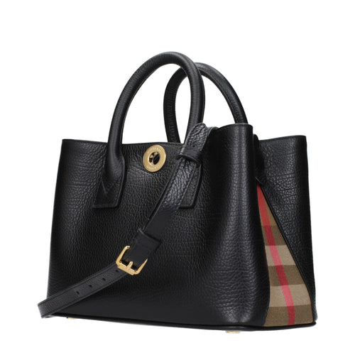 Burberry Black Leather Handbag