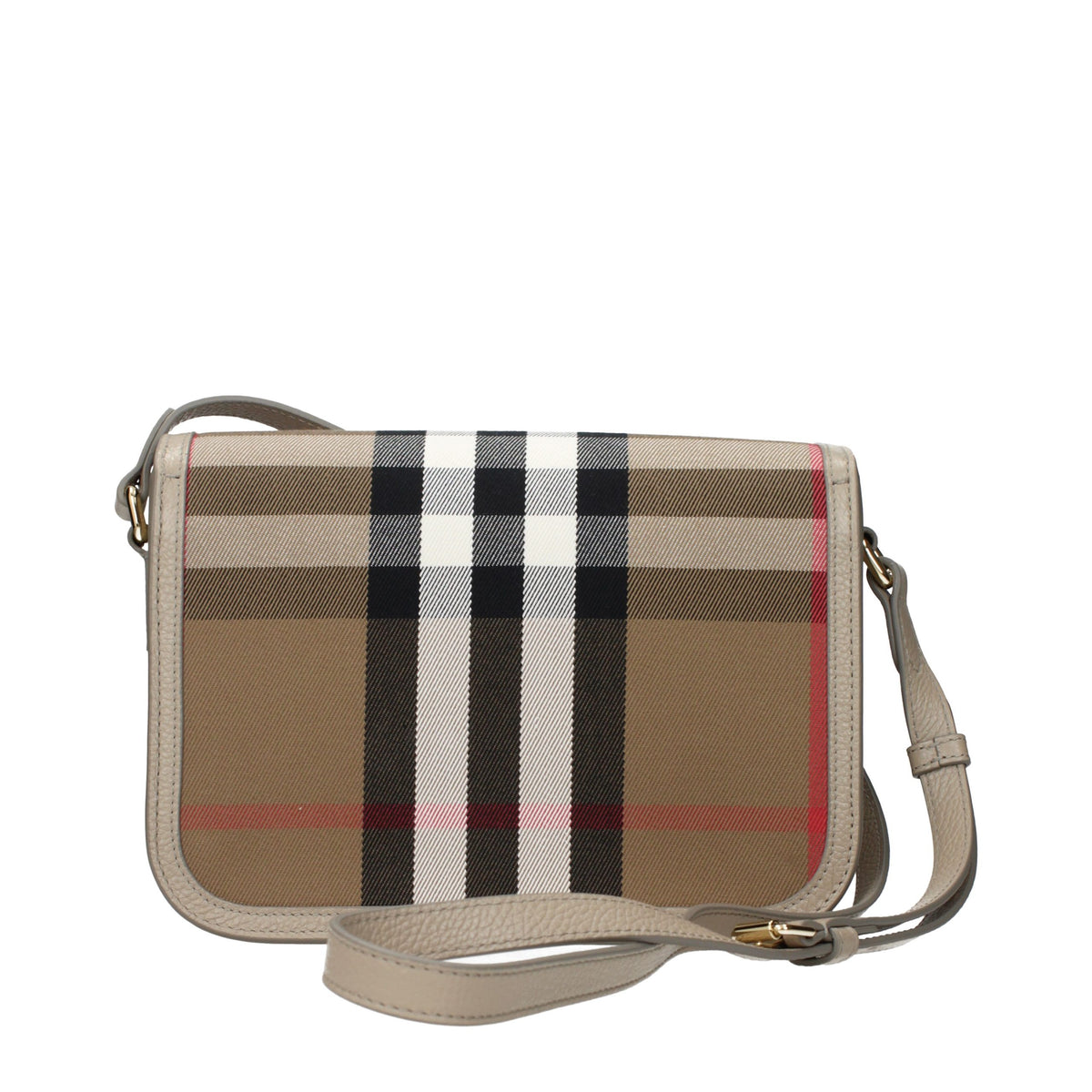 Burberry Brown Fabric Crossbody Bag