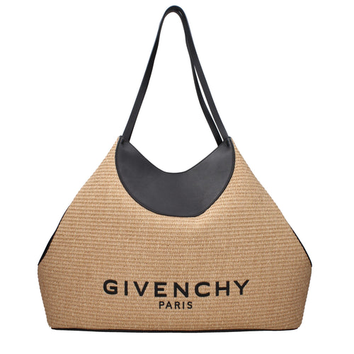 Givenchy Beige Raffia Shoulder Bag
