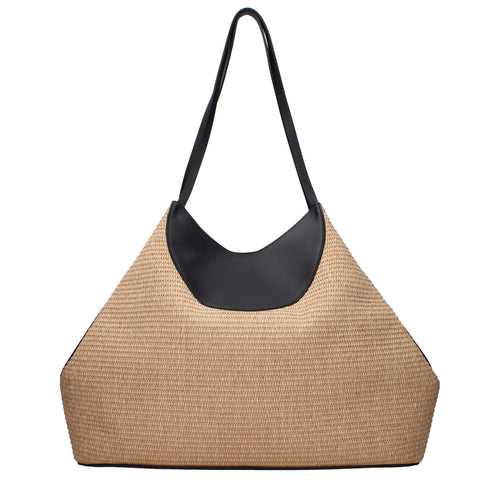 Givenchy Beige Raffia Shoulder Bag