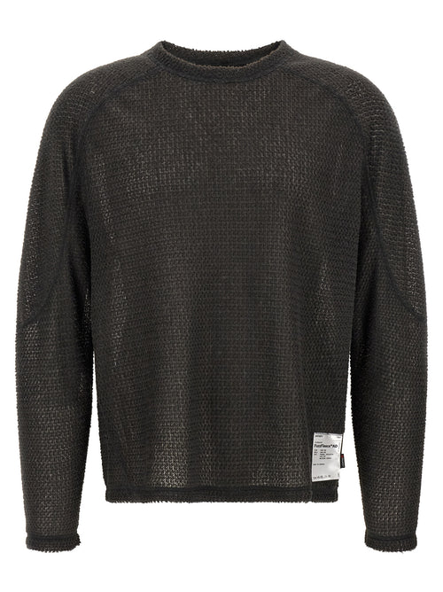 SATISFY Gray Polyester Cardigan