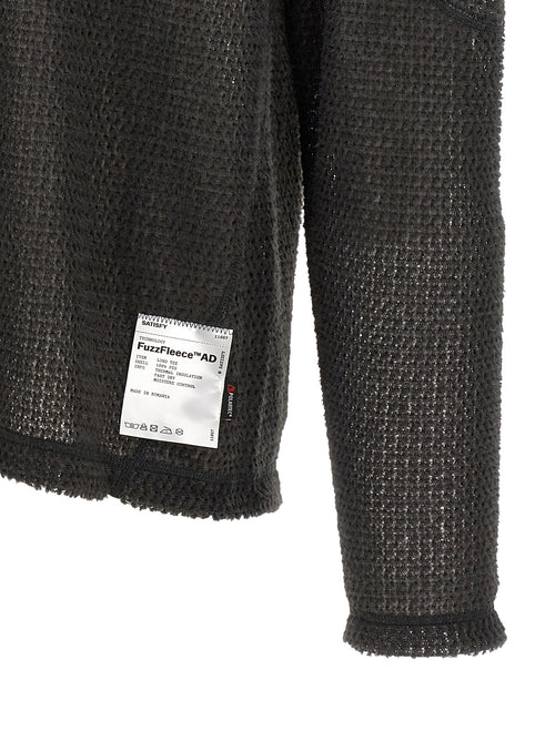SATISFY Gray Polyester Cardigan