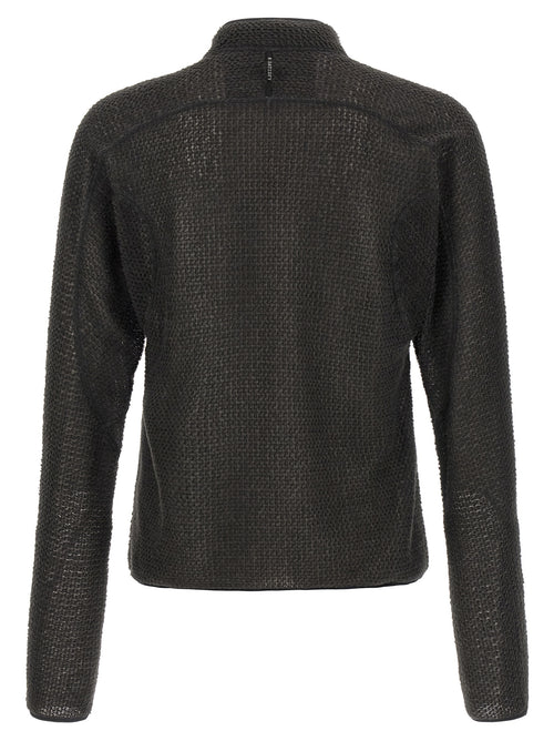 SATISFY Black Polyester Sweatshirt
