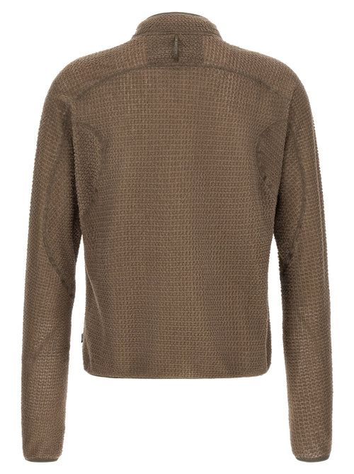 SATISFY Brown Polyester Sweatshirt