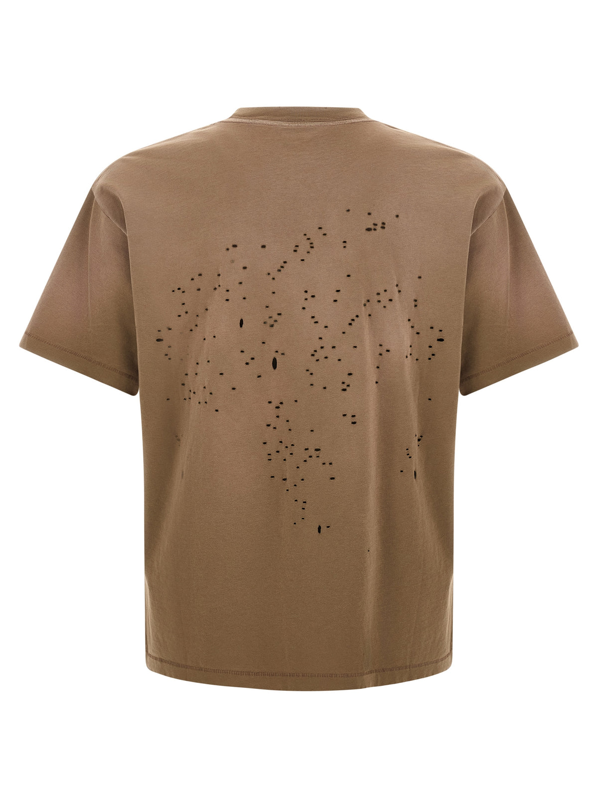 SATISFY Brown Cotton T-Shirt