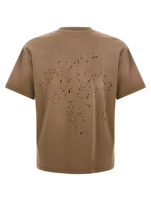 SATISFY Brown Cotton T-Shirt