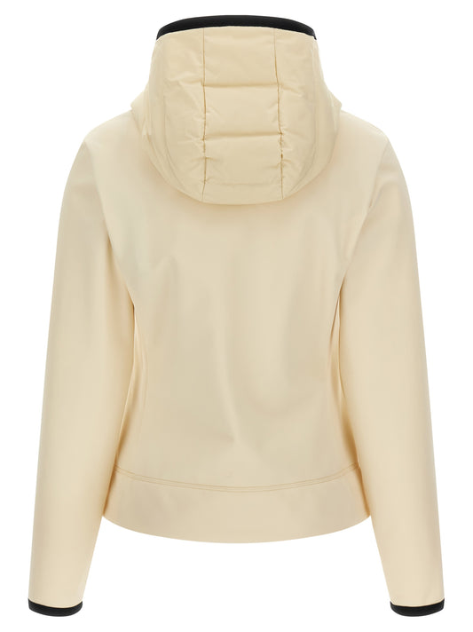 Moncler Grenoble White Polyamide Cardigan