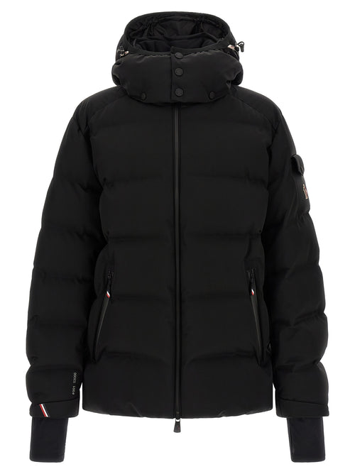 Moncler Grenoble Black Polyamide Full-Length Jacket