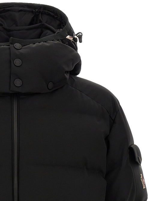 Moncler Grenoble Black Polyamide Full-Length Jacket