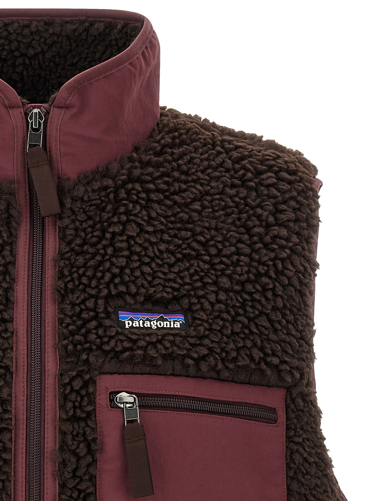 PATAGONIA Brown Polyester Sleeveless Jacket