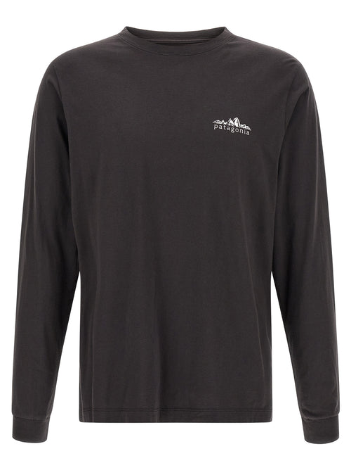 PATAGONIA Black Cotton T-Shirt